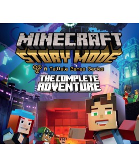 Minecraft: Story Mode - The Complete Adventure XBOX One / Xbox Series X|S Xbox One Key 